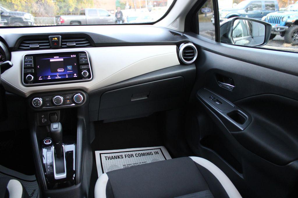 used 2022 Nissan Versa car, priced at $12,877