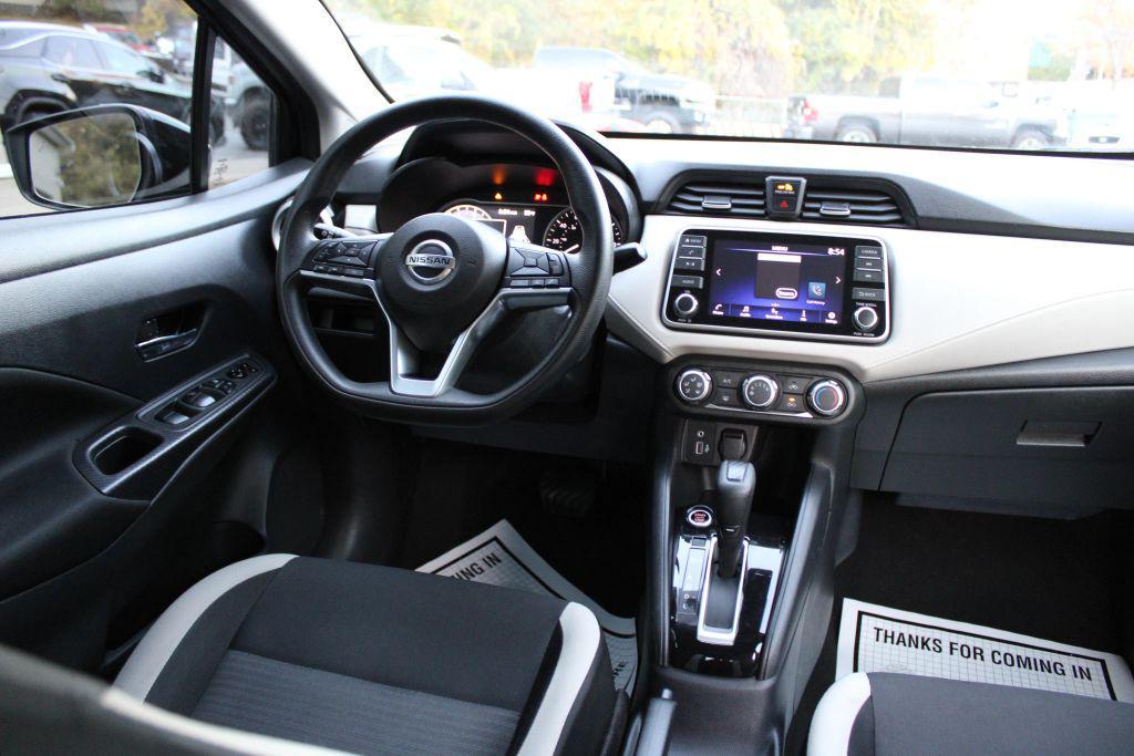 used 2022 Nissan Versa car, priced at $12,877