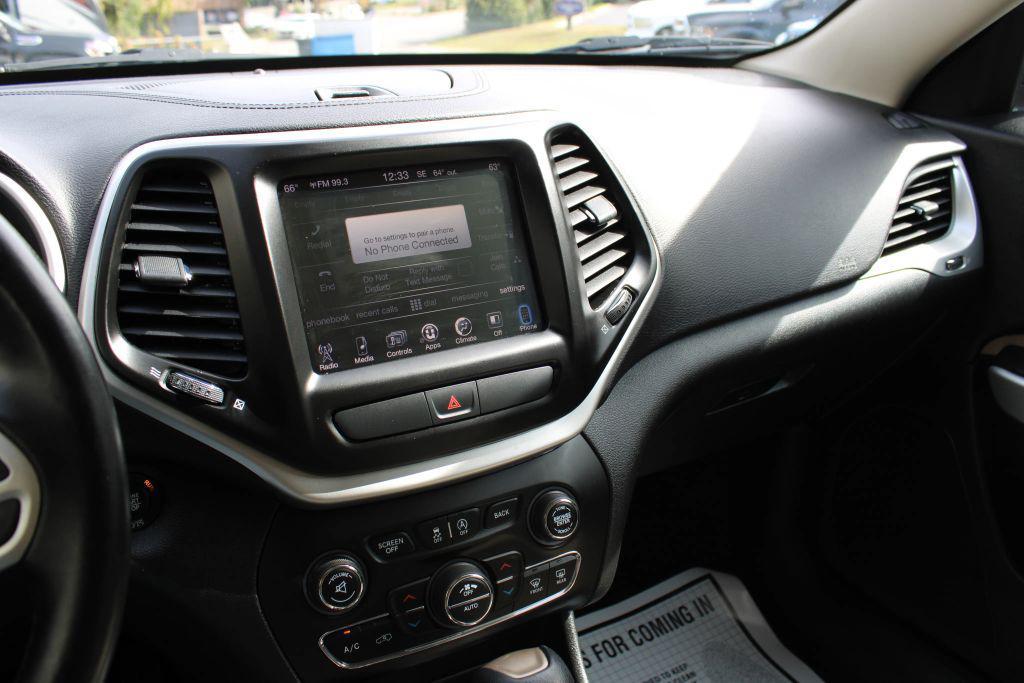 used 2017 Jeep Cherokee car, priced at $12,899