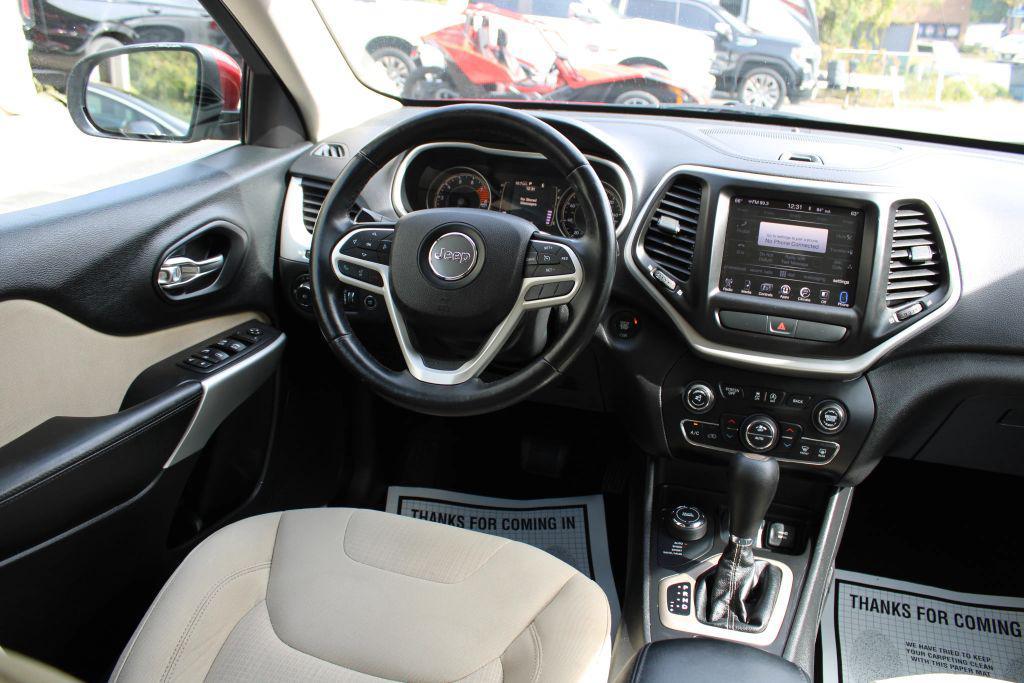used 2017 Jeep Cherokee car, priced at $12,899