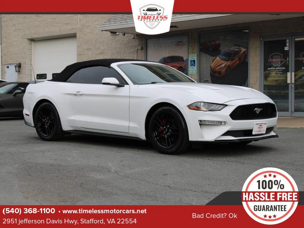 used 2019 Ford Mustang car, priced at $17,877