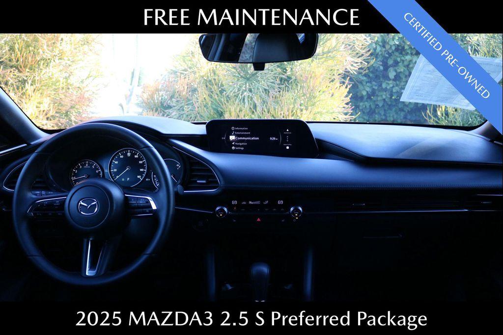 used 2025 Mazda Mazda3 car, priced at $25,723