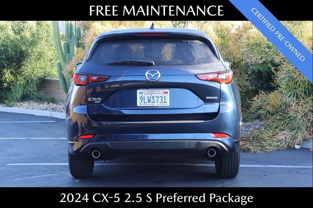 used 2024 Mazda CX-5 car, priced at $24,321