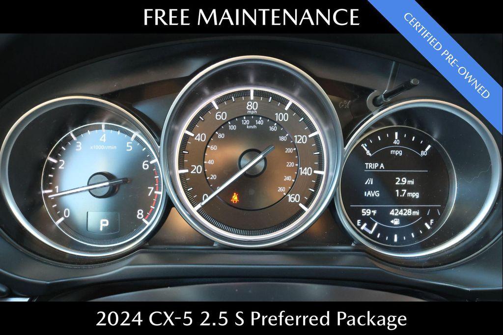 used 2024 Mazda CX-5 car, priced at $24,321