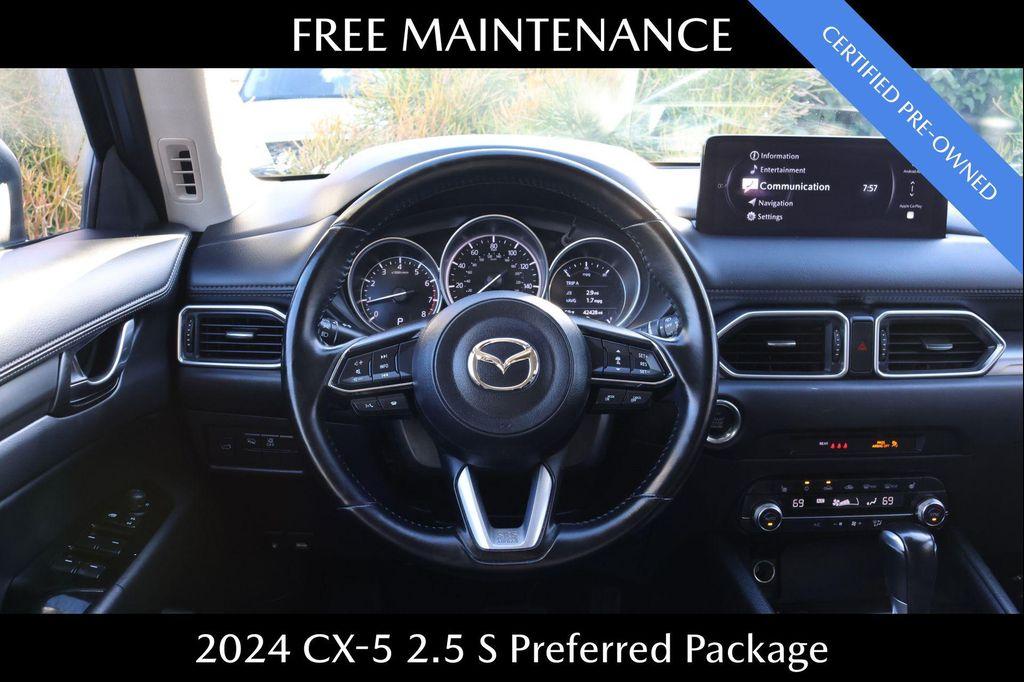 used 2024 Mazda CX-5 car, priced at $24,321