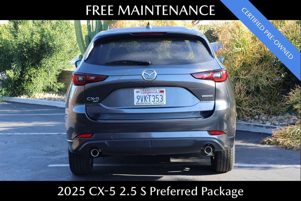used 2025 Mazda CX-5 car, priced at $28,000