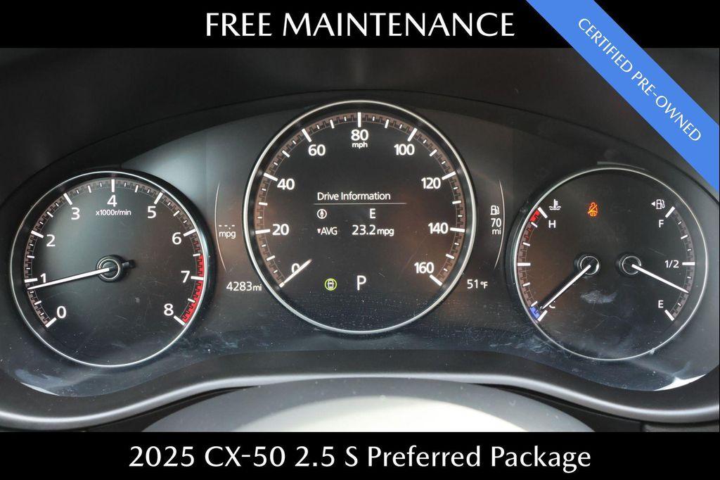 used 2025 Mazda CX-50 car, priced at $28,700