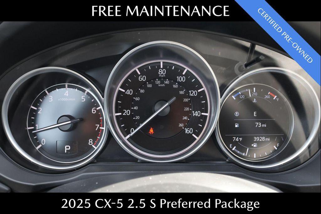 used 2025 Mazda CX-5 car, priced at $28,300