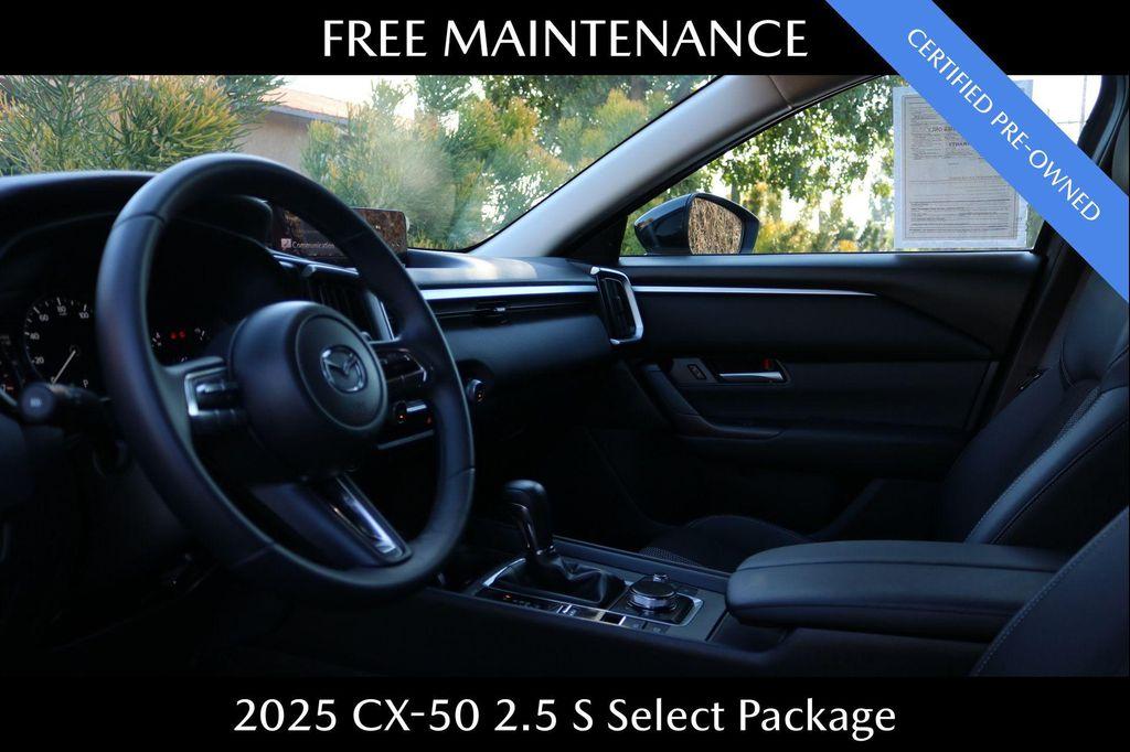 used 2025 Mazda CX-50 car, priced at $27,800