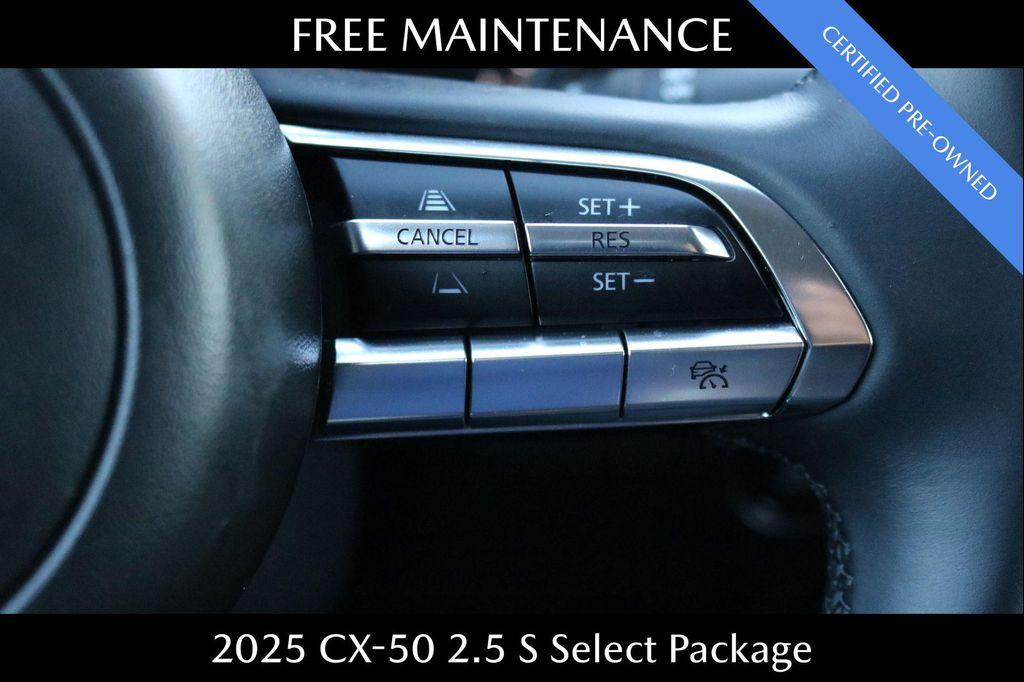 used 2025 Mazda CX-50 car, priced at $27,800