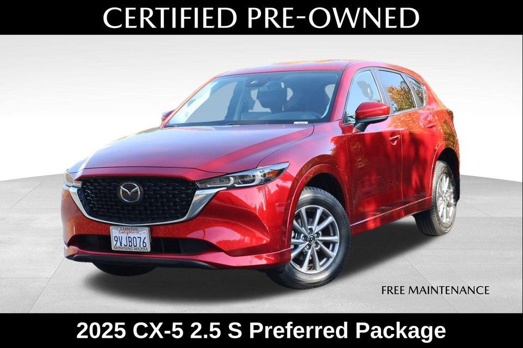 used 2025 Mazda CX-5 car, priced at $27,600