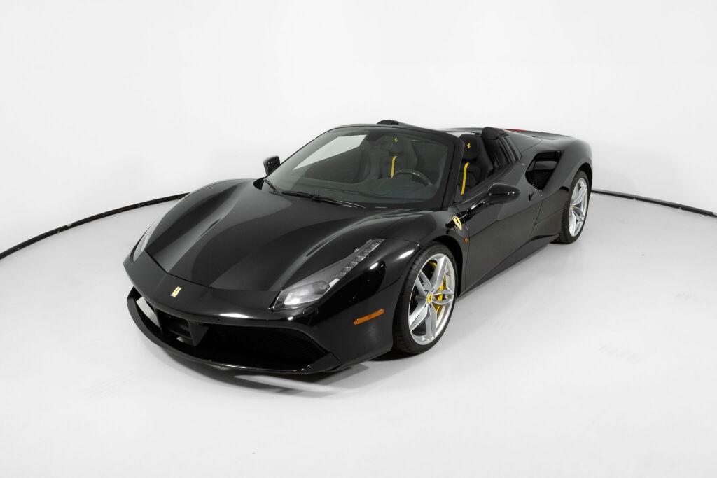 used 2018 Ferrari 488 Spider car, priced at $329,000