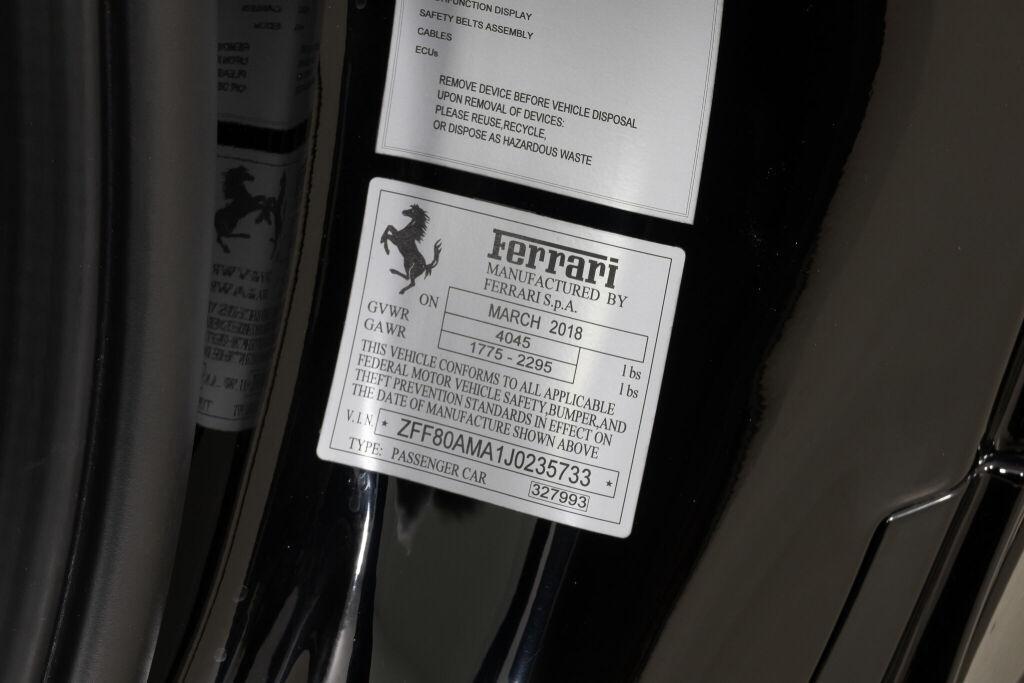 used 2018 Ferrari 488 Spider car, priced at $329,000