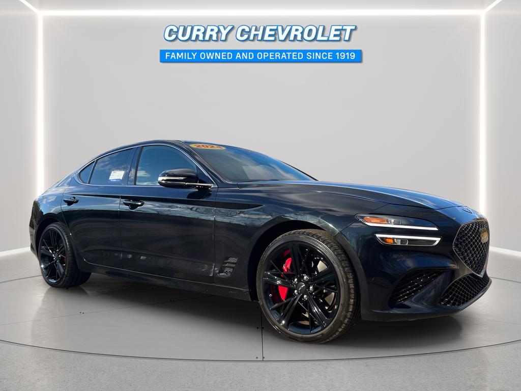used 2024 Genesis G70 car, priced at $26,300