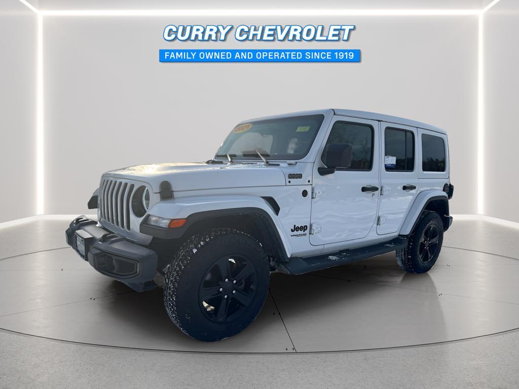used 2021 Jeep Wrangler Unlimited car, priced at $26,087