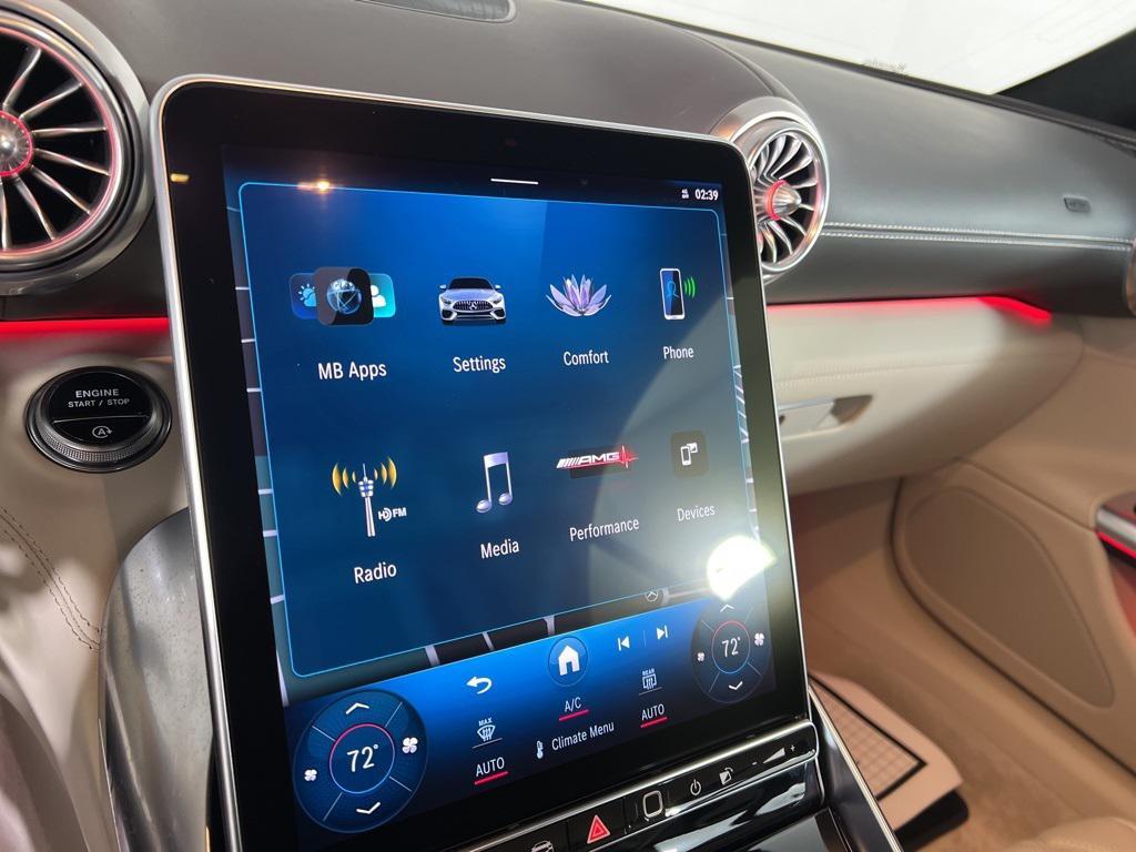 used 2022 Mercedes-Benz AMG SL 55 car, priced at $97,895