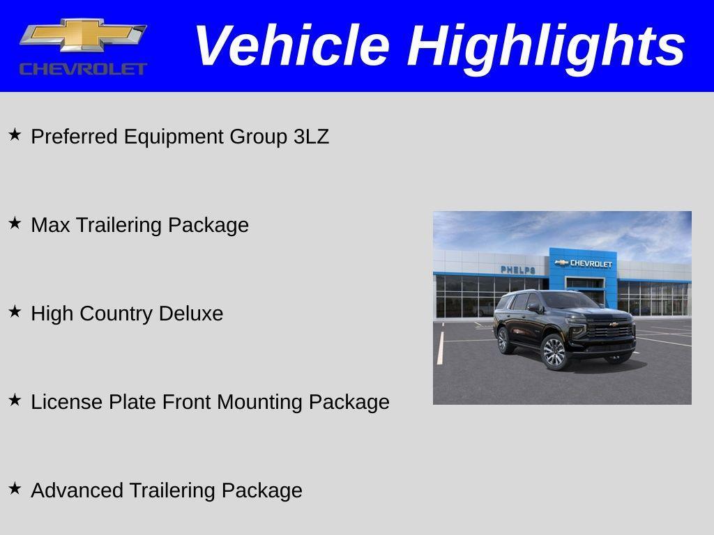 new 2026 Chevrolet Tahoe car, priced at $88,846