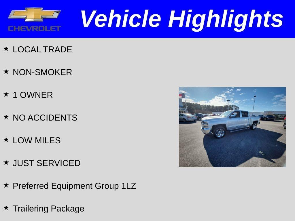 used 2018 Chevrolet Silverado 1500 car, priced at $31,200
