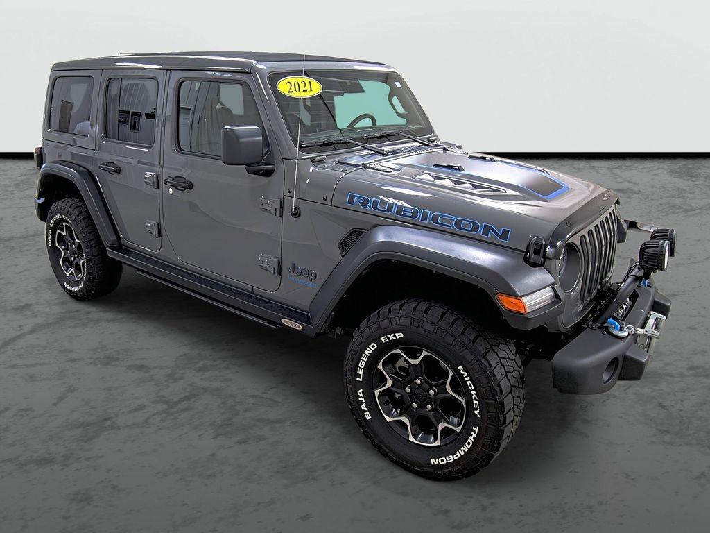 used 2021 Jeep Wrangler Unlimited 4xe car, priced at $29,324