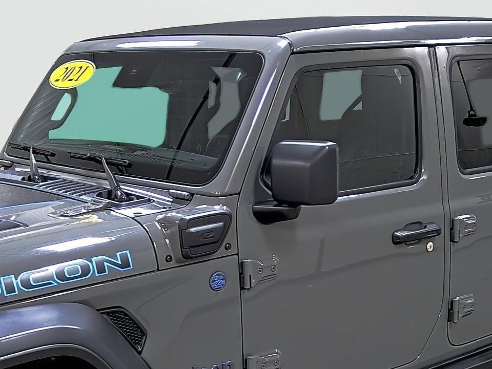 used 2021 Jeep Wrangler Unlimited 4xe car, priced at $29,324