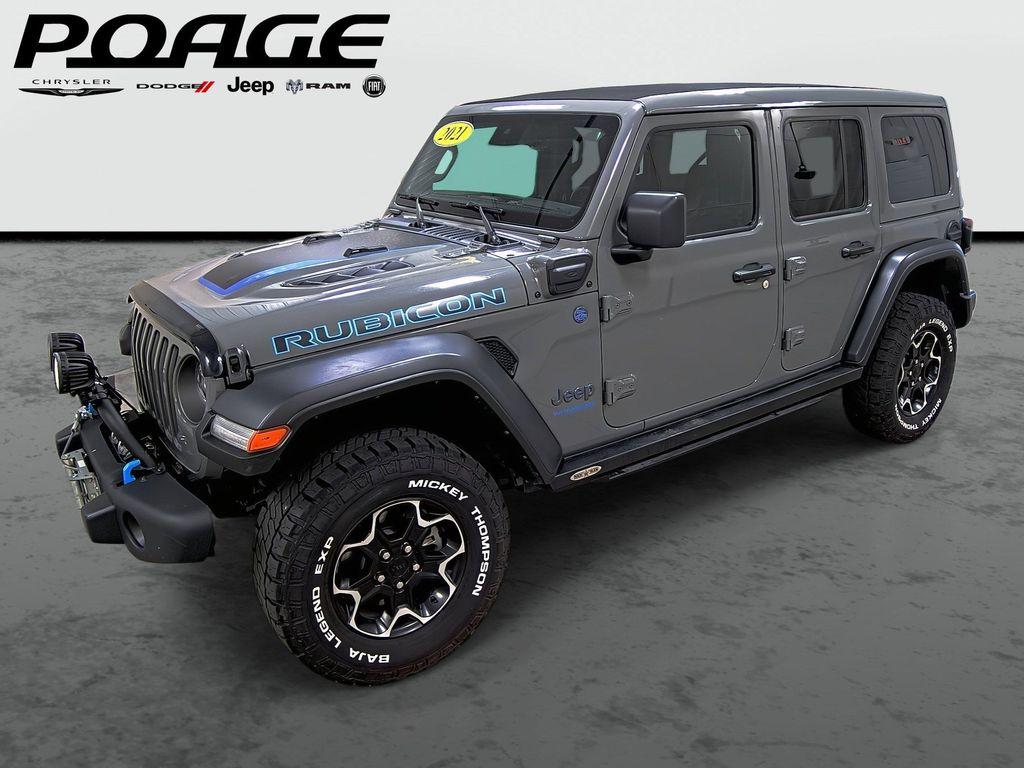 used 2021 Jeep Wrangler Unlimited 4xe car, priced at $29,906