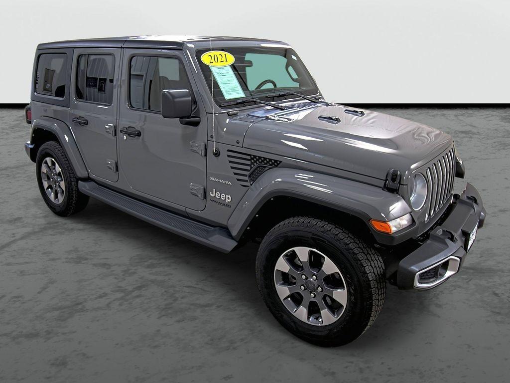 used 2021 Jeep Wrangler Unlimited car, priced at $32,990