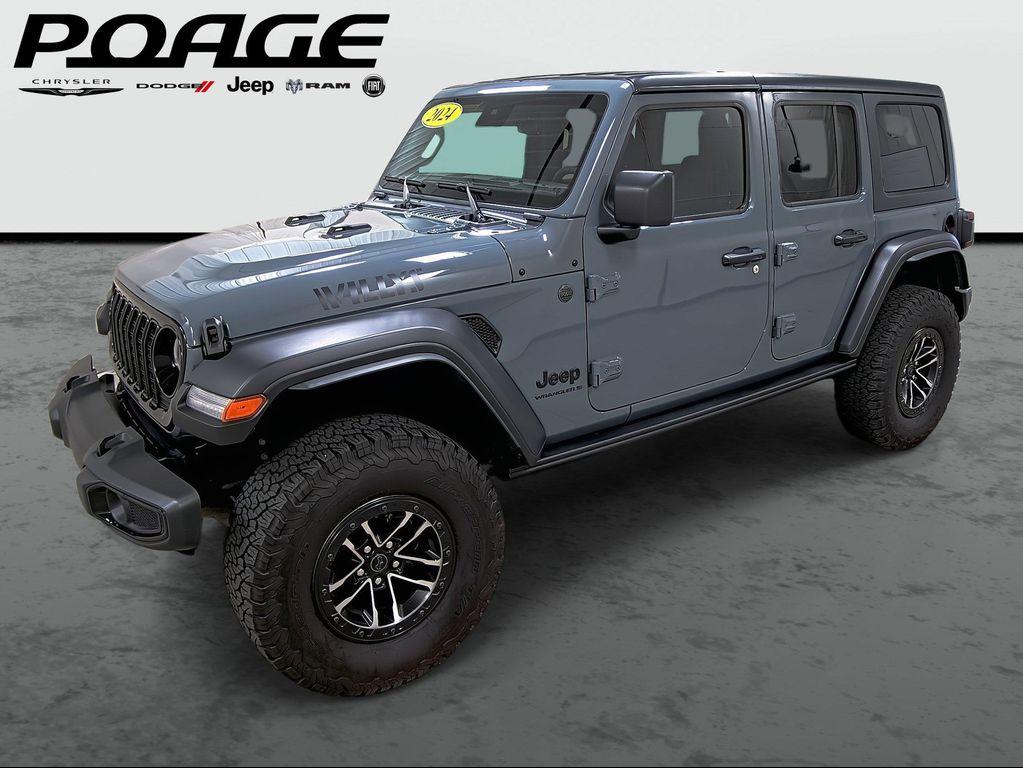 used 2024 Jeep Wrangler car, priced at $46,124