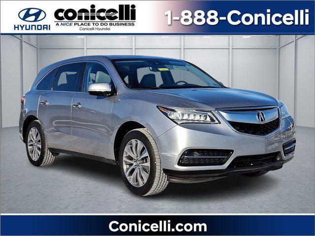 used 2016 Acura MDX car, priced at $14,555