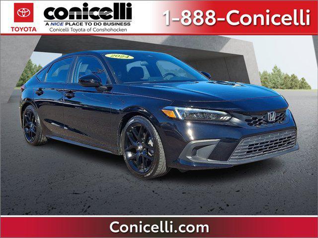 used 2024 Honda Civic car, priced at $24,688