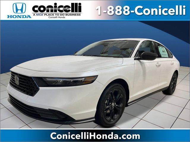 new 2025 Honda Accord car, priced at $30,955