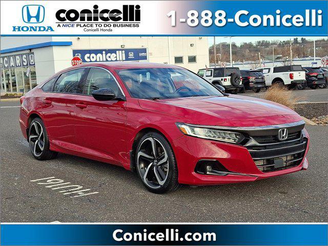 used 2021 Honda Accord car, priced at $23,495