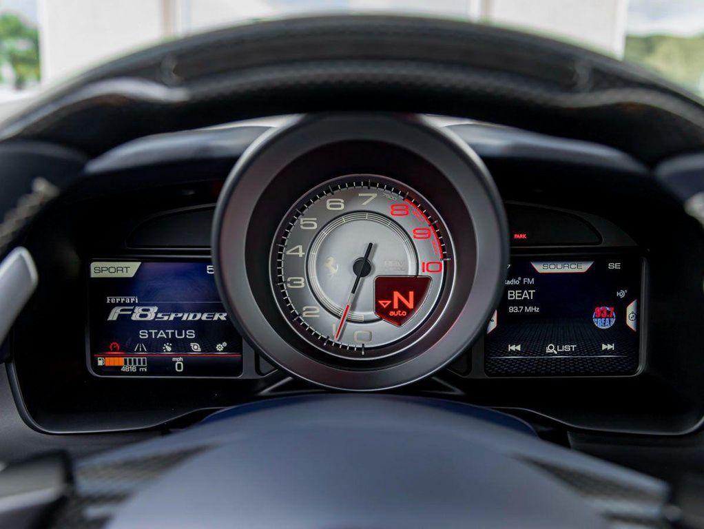 used 2022 Ferrari F8 Spider car, priced at $419,990