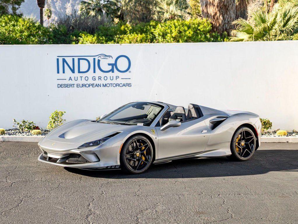 used 2022 Ferrari F8 Spider car, priced at $419,990