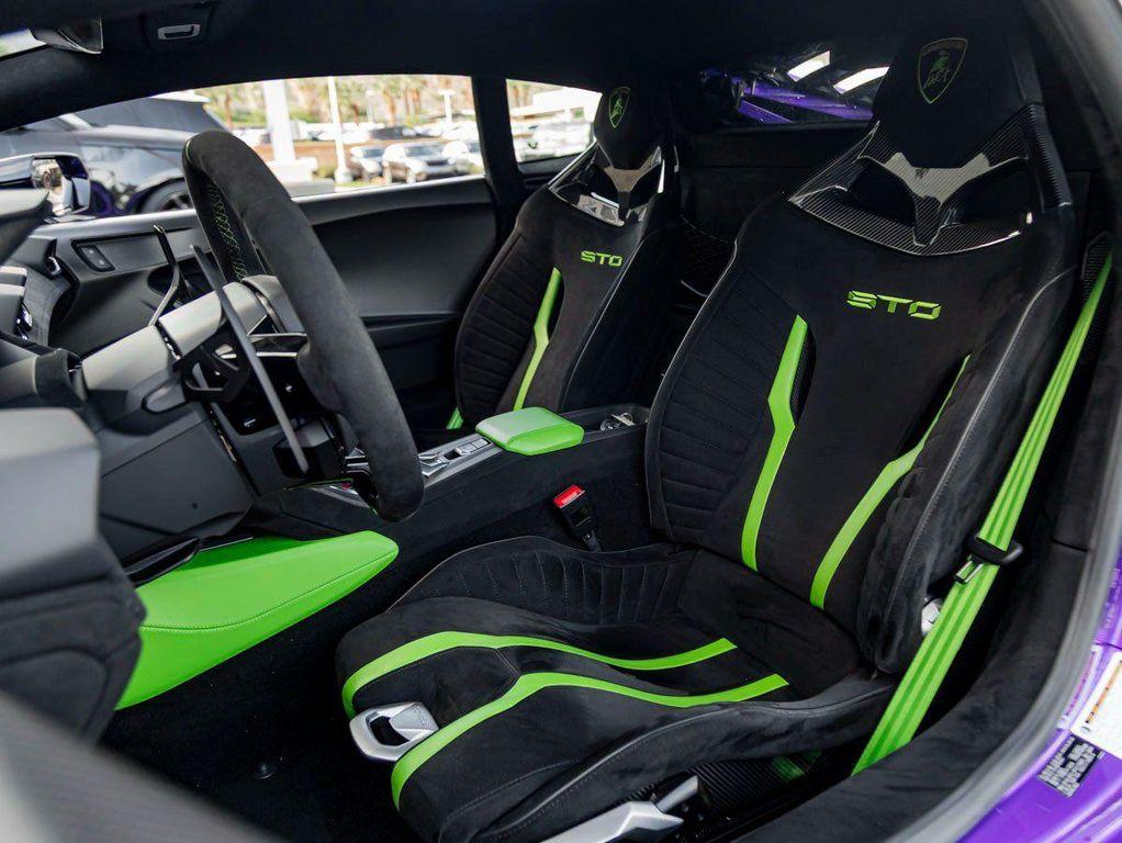 used 2024 Lamborghini Huracan STO car, priced at $399,990