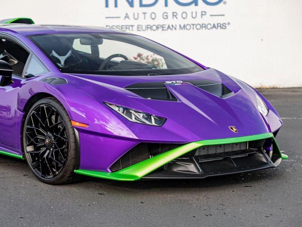 used 2024 Lamborghini Huracan STO car, priced at $396,990