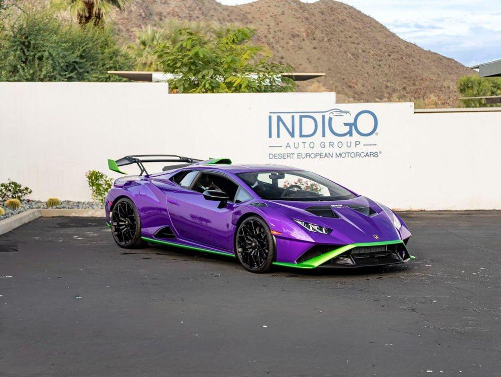 used 2024 Lamborghini Huracan STO car, priced at $396,990