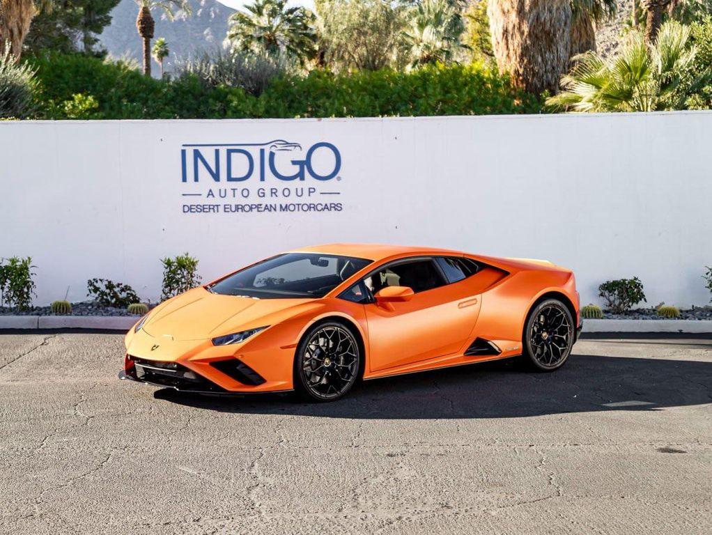 used 2021 Lamborghini Huracan EVO car, priced at $264,990