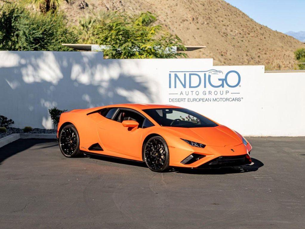 used 2021 Lamborghini Huracan EVO car, priced at $264,990
