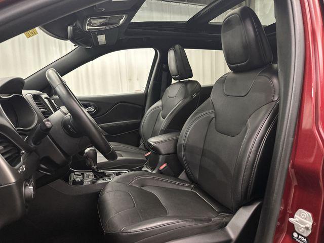 used 2021 Jeep Cherokee car, priced at $20,590