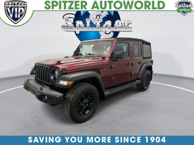 used 2021 Jeep Wrangler Unlimited car, priced at $25,690