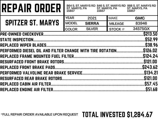 used 2021 GMC Sierra 1500 car, priced at $32,990