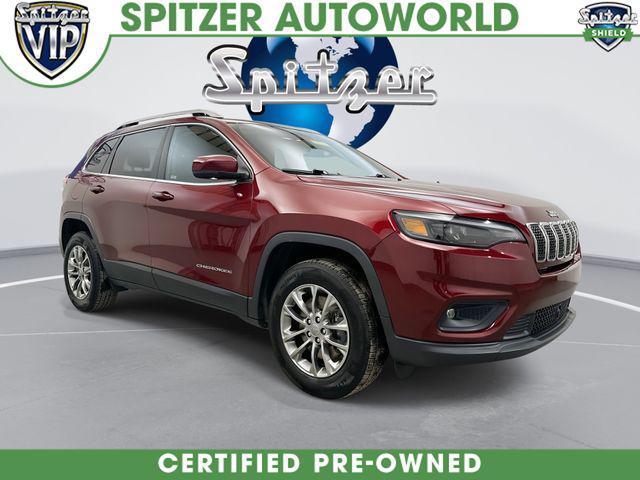 used 2020 Jeep Cherokee car, priced at $20,590