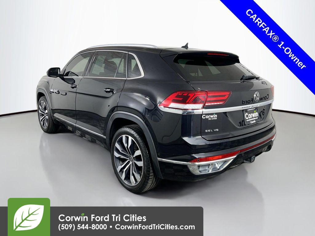 used 2021 Volkswagen Atlas Cross Sport car, priced at $17,896