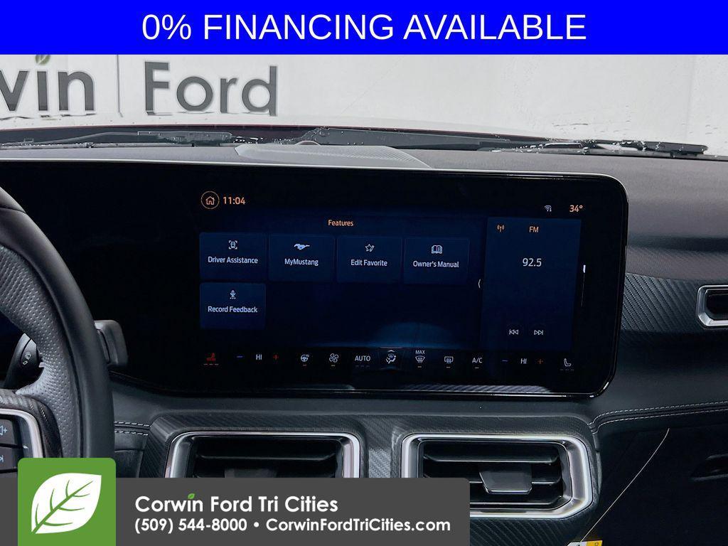 new 2025 Ford Mustang car, priced at $39,728