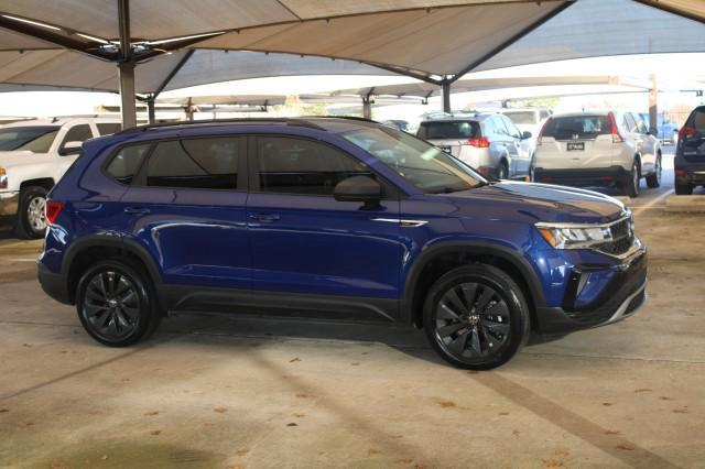 used 2023 Volkswagen Taos car, priced at $19,488