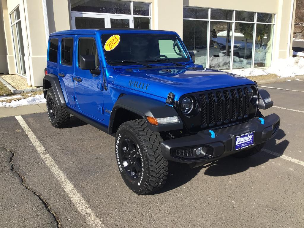 used 2023 Jeep Wrangler 4xe car, priced at $30,995