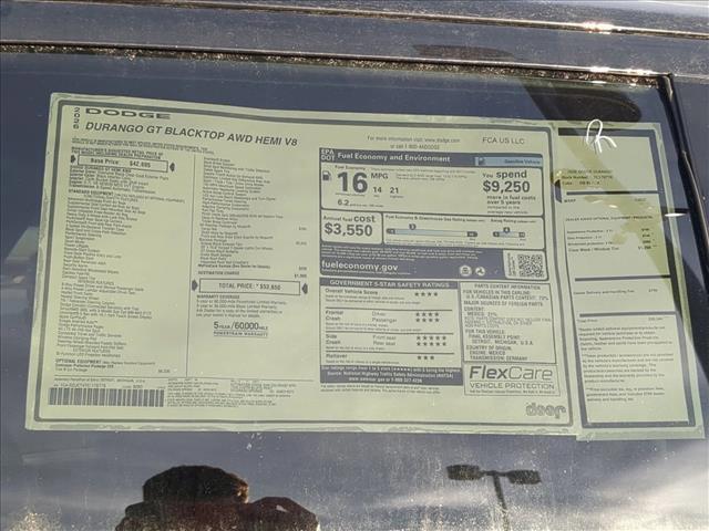 new 2026 Dodge Durango car, priced at $50,299