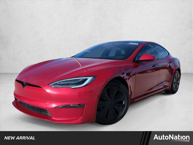 used 2021 Tesla Model S car, priced at $47,991
