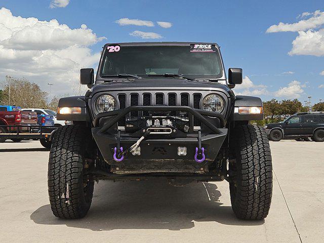 used 2020 Jeep Wrangler Unlimited car, priced at $33,195