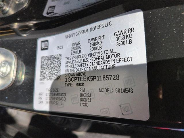 used 2023 Chevrolet Colorado car, priced at $34,321